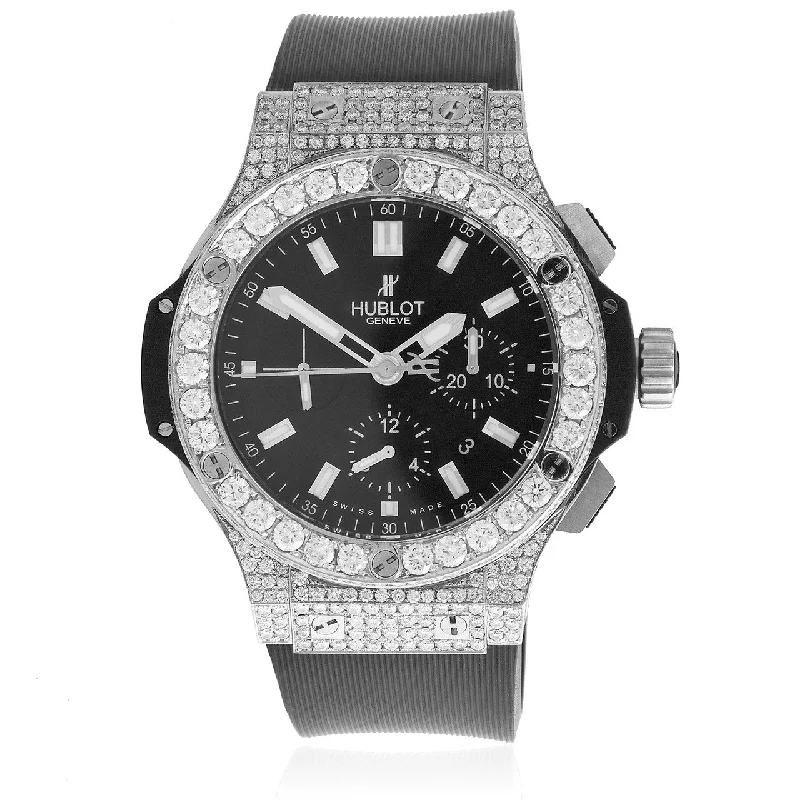 Women’s platinum engagement ring-Hublot Big Bang 9.5ct Diamond Watch