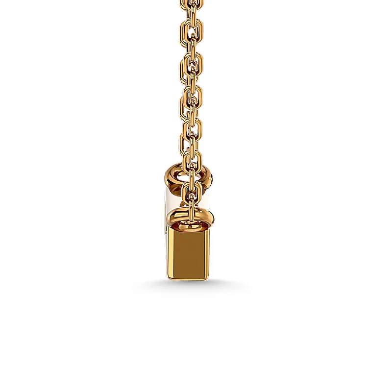 Women’s star necklace-Diamond 1/4 Ct.Tw. Bar Pendant in 10K Yellow Gold