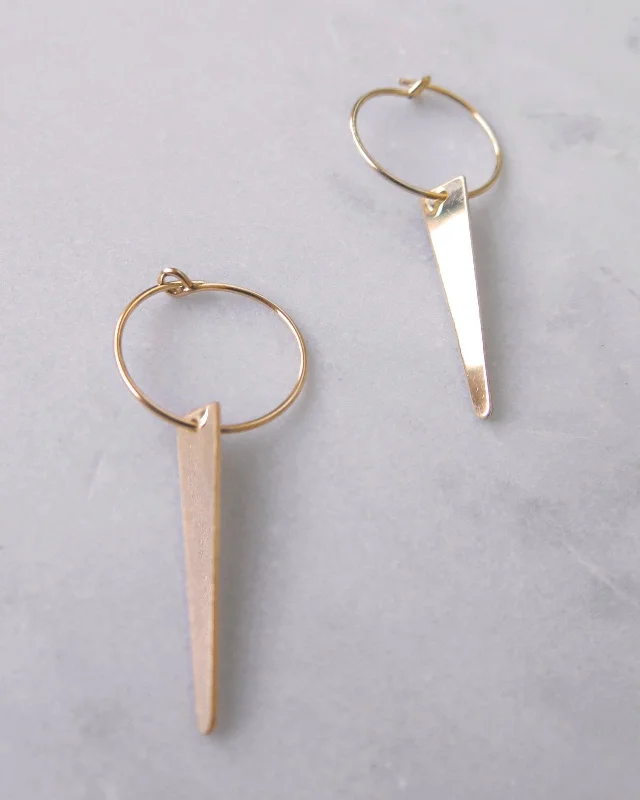 Women’s unique earrings-Spike Hoop Earrings