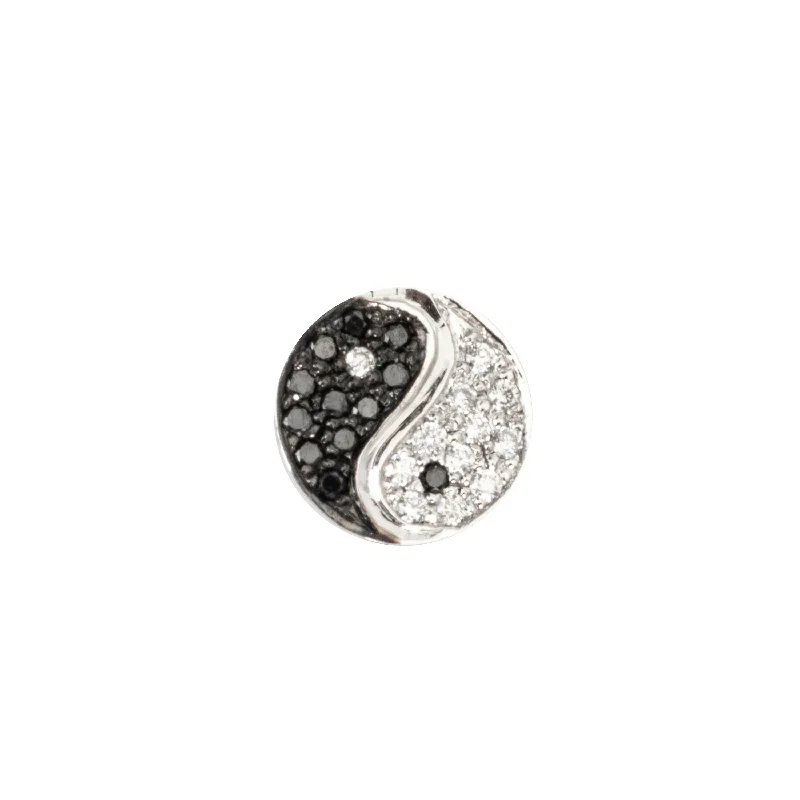 Women’s minimalist earrings-Yin Yang Stud