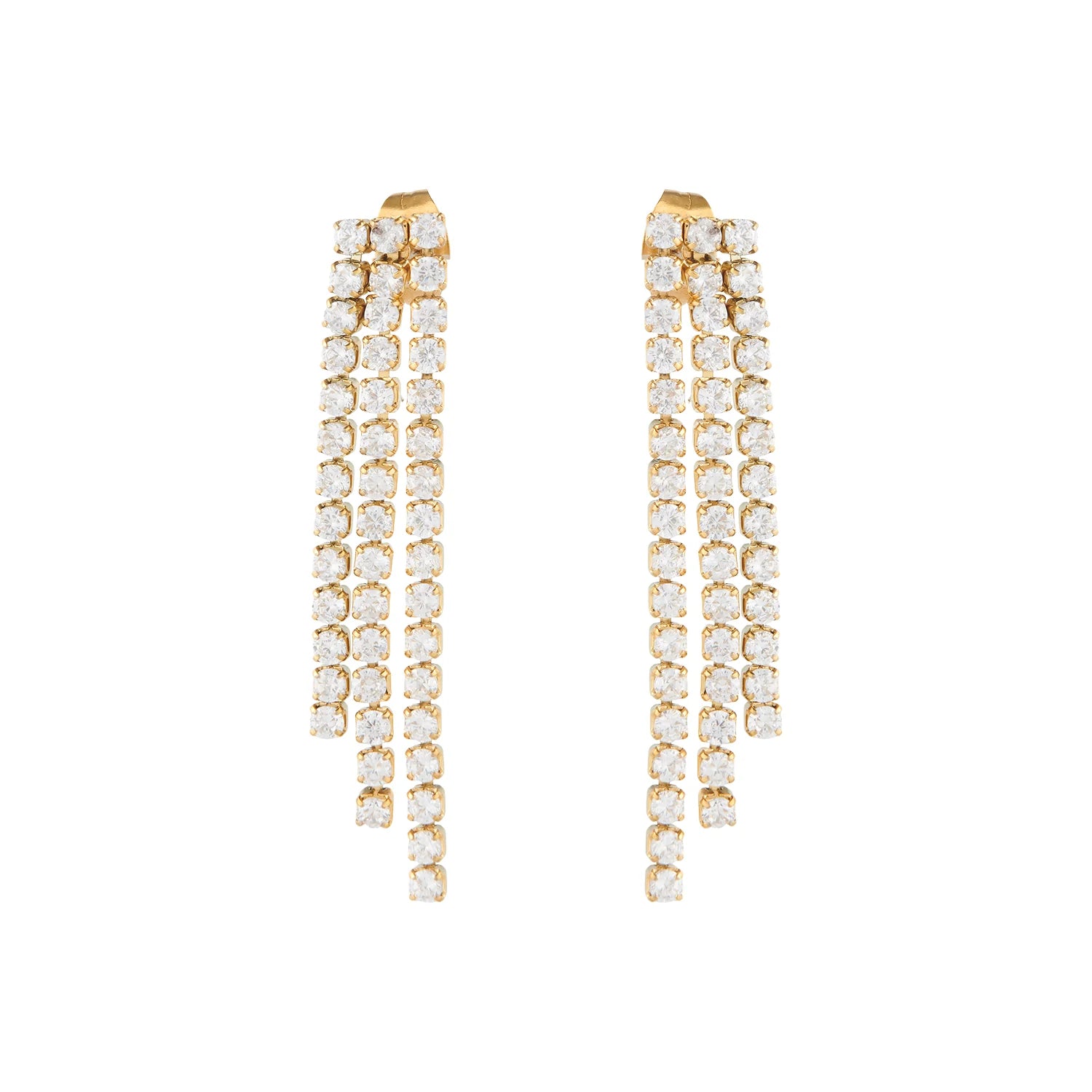 Women’s delicate earrings-GLOSS DROP EARRINGS