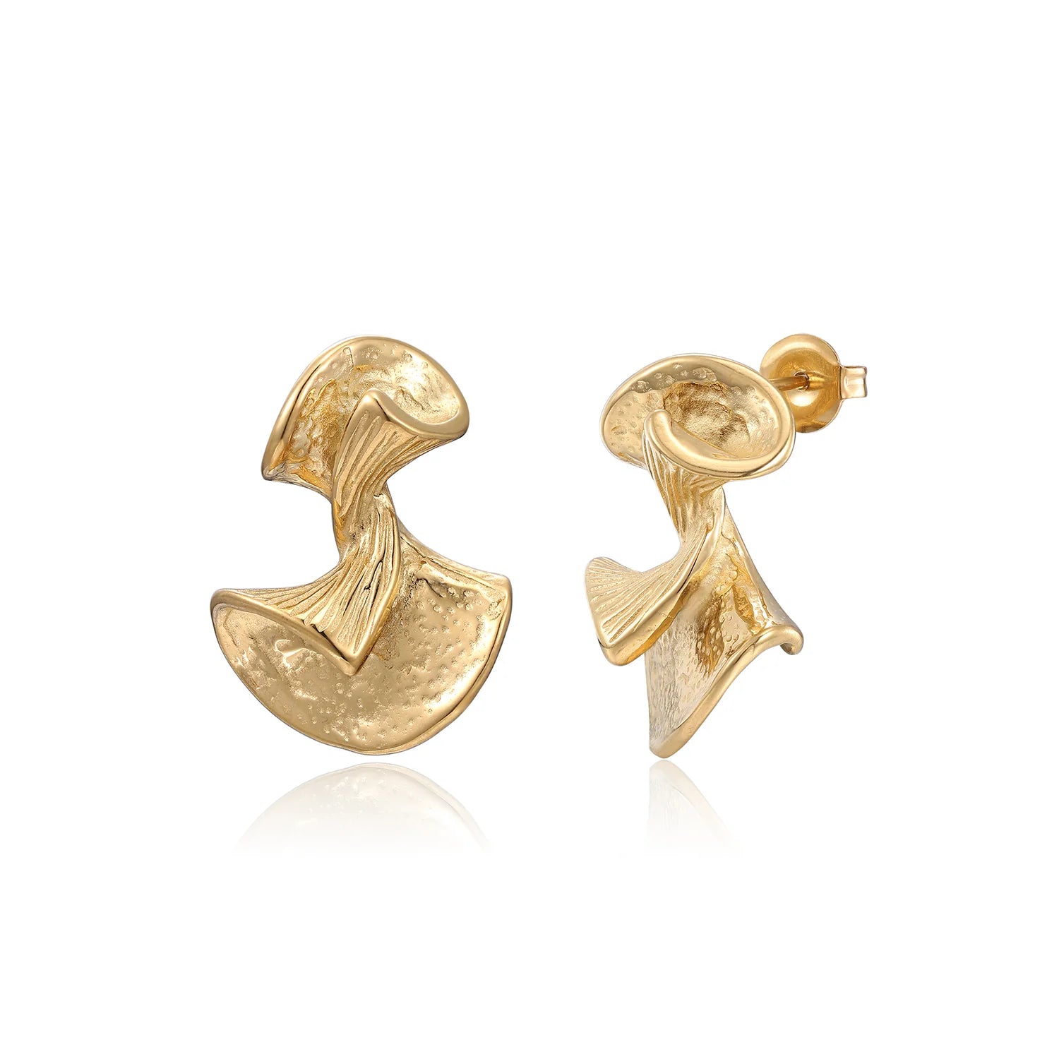 Women’s large stud earrings-ENTWINED EARRINGS