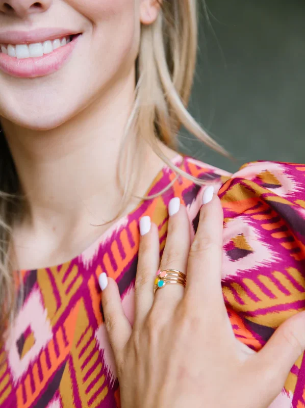 Women’s custom ring-Libby Ring - Yellow